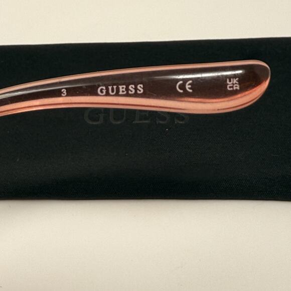 GUESS Sunglasses Womens Size 55-14-140 GF4024 28T Smoke Gradient Pink NE main image 2